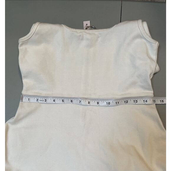 Avec Les‎ Filles White Dress Size Medium Classic Sleeveless Womens NWT - Picture 3 of 6